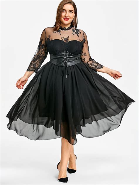 revealing plus size dresses|Witchy Plus Size Goth Dresses .